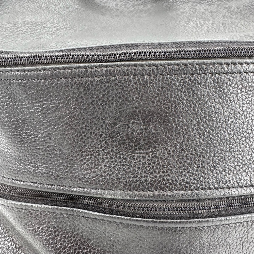 Longchamp Black Leather Le Foulonné Backpack Bag - Picture 2 of 11